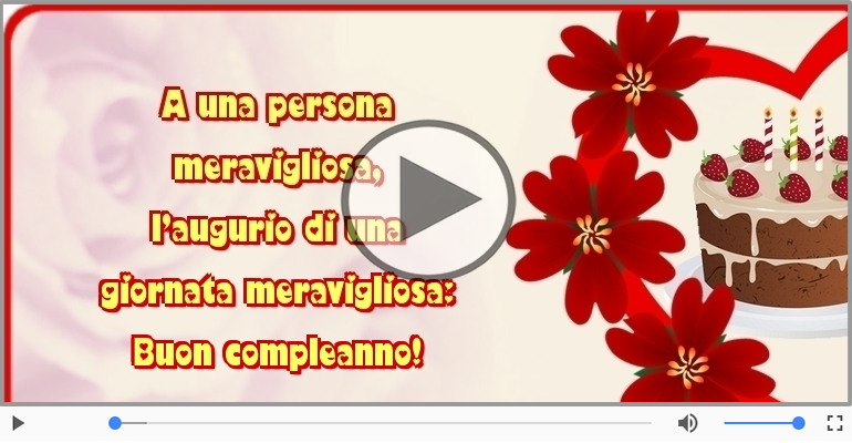 Buon compleanno!