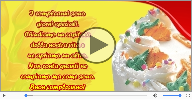 Buon compleanno!
