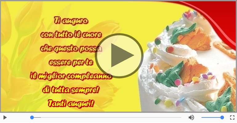 Tanti auguri!