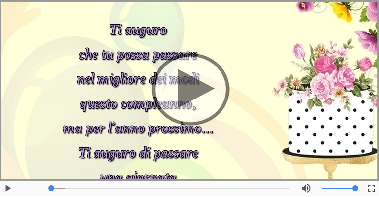 Buon compleanno!
