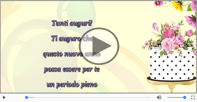 Tanti auguri!