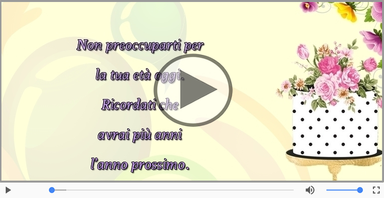 Buon compleanno!