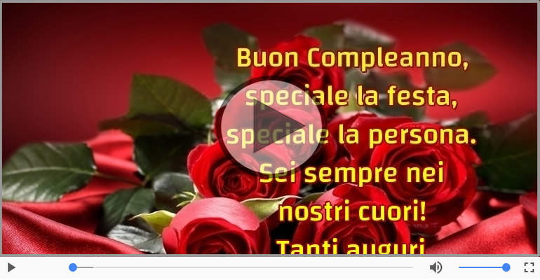 Buon compleanno!
