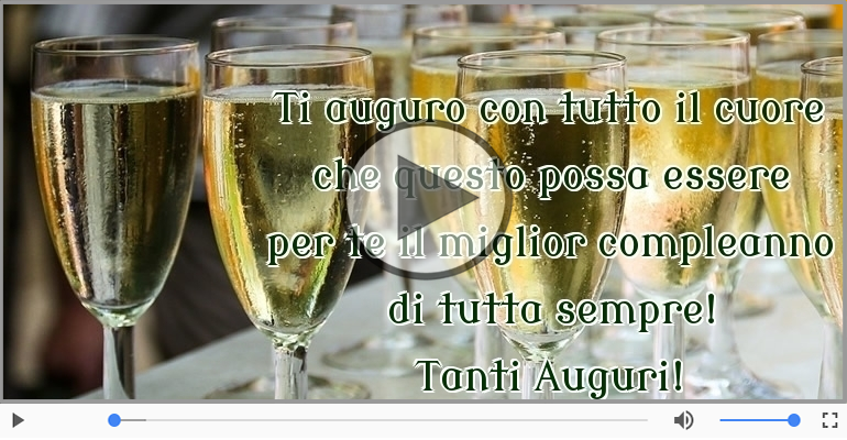 Tanti Auguri! Buon Compleanno!