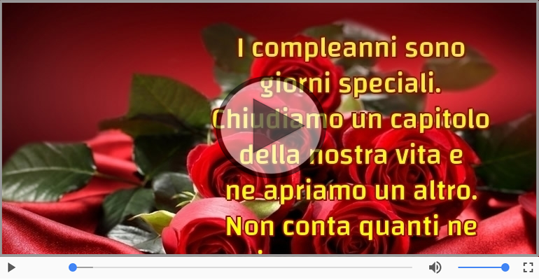 Buon compleanno!