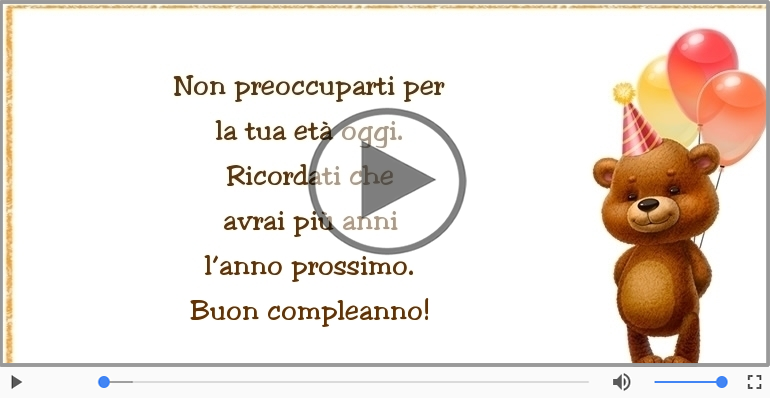 Buon compleanno!