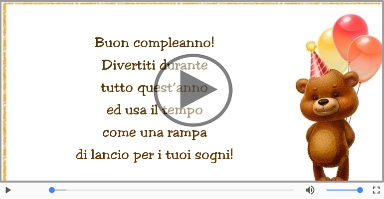 Buon compleanno!