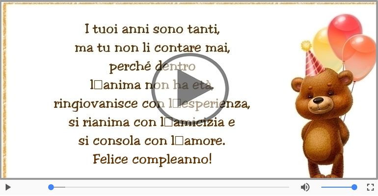 Felice compleanno!