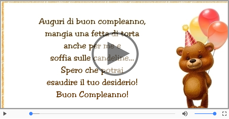 Buon Compleanno!