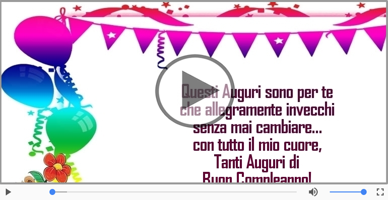 Tanti auguri di Buon Compleanno!