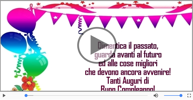 Tanti auguri di Buon Compleanno!