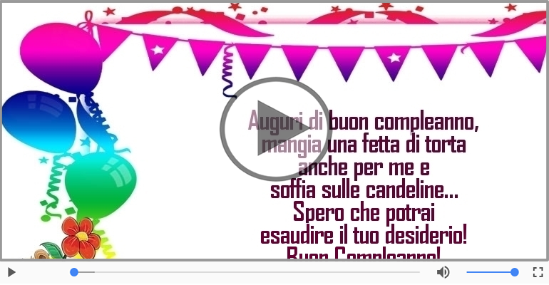 Buon Compleanno!