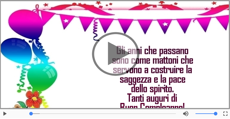 Tanti Auguri di Buon Compleanno!
