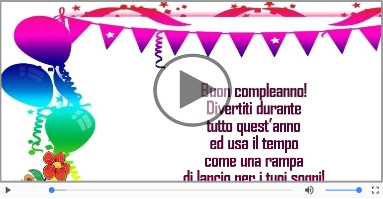 Buon compleanno!