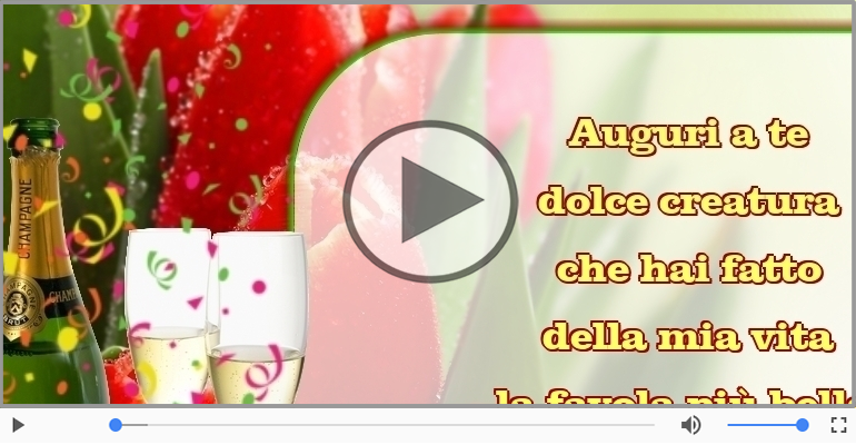 Buon compleanno amore!