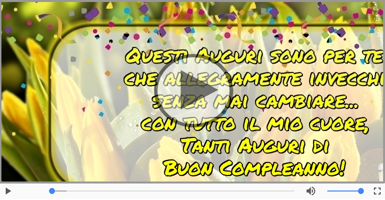 Tanti auguri di Buon Compleanno!