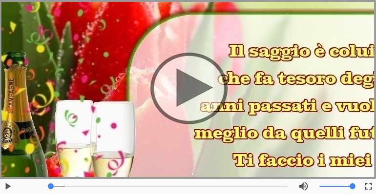 Ti faccio i miei migliori Auguri