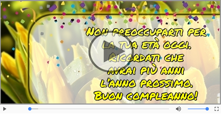 Buon compleanno!