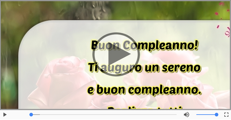 Buon Compleanno!