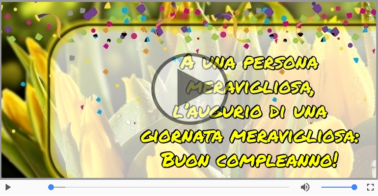 Buon compleanno!