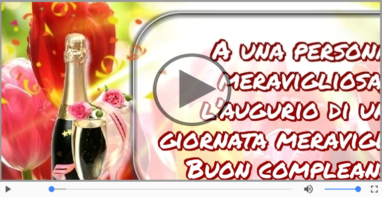 Buon compleanno!
