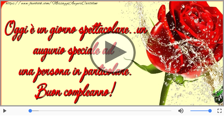 Tanti auguri di Buon Compleanno!