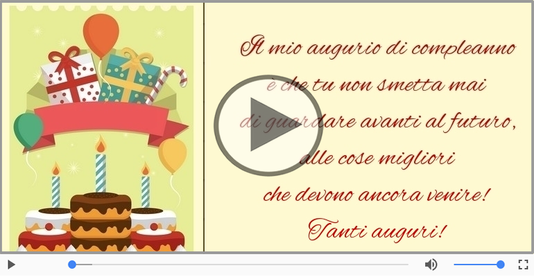 Tanti auguri!