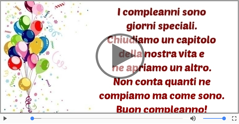 Buon compleanno!