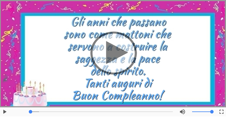 Tanti Auguri di Buon Compleanno!