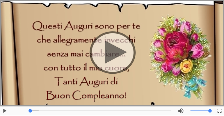 Tanti auguri di Buon Compleanno!