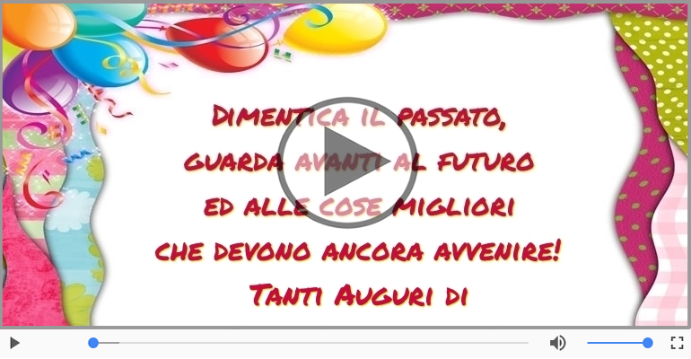 Tanti auguri di Buon Compleanno!