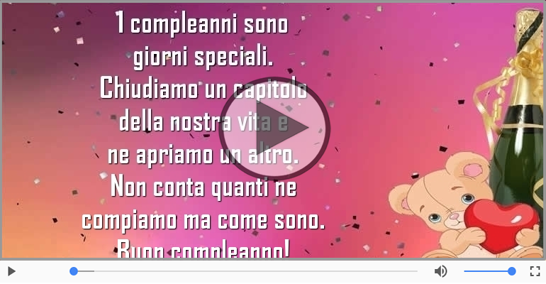 Buon compleanno!