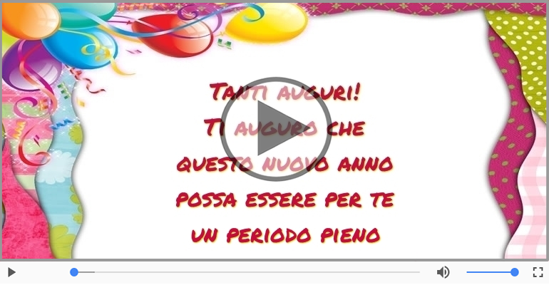 Tanti auguri!
