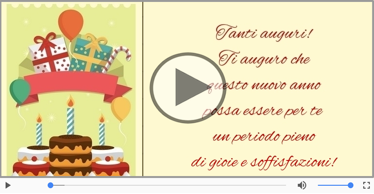 Tanti auguri!