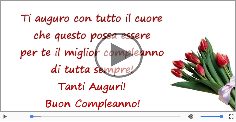 Tanti Auguri! Buon Compleanno!