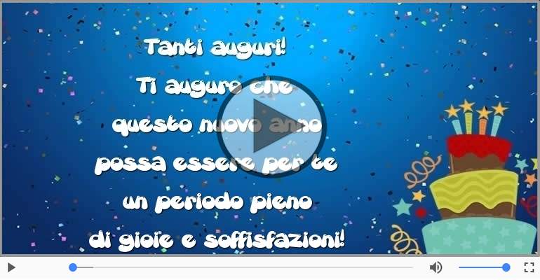 Tanti auguri!