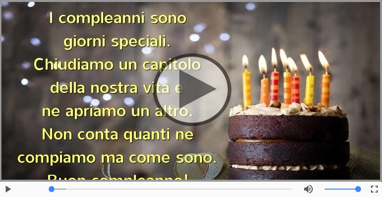 Buon compleanno!