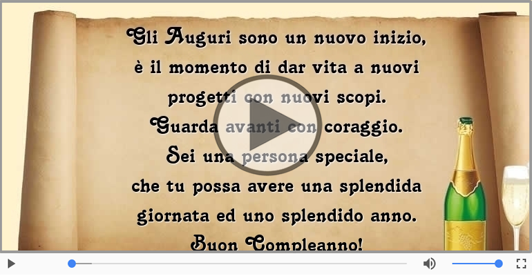 Buon Compleanno!