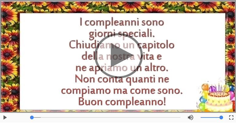 Buon compleanno!
