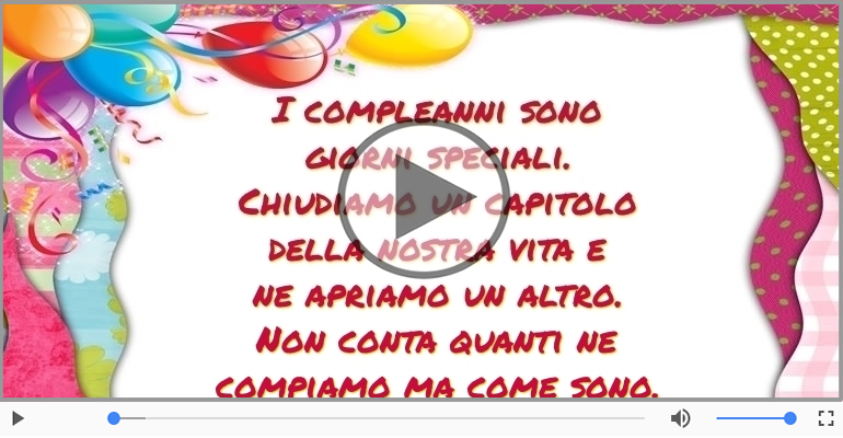 Buon compleanno!