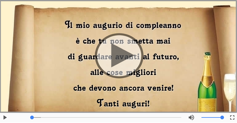 Tanti auguri!