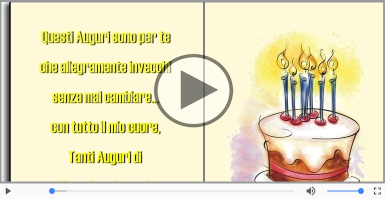 Tanti auguri di Buon Compleanno!