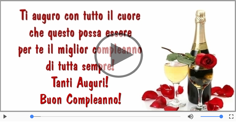 Tanti Auguri! Buon Compleanno!