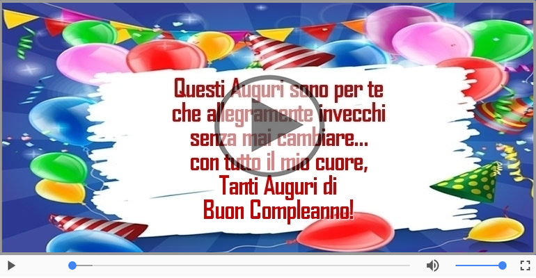Tanti auguri di Buon Compleanno!