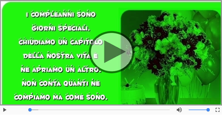 Buon compleanno!