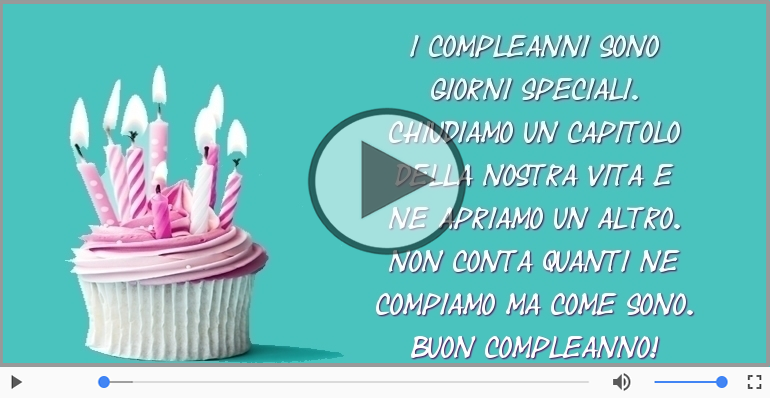 Buon compleanno!