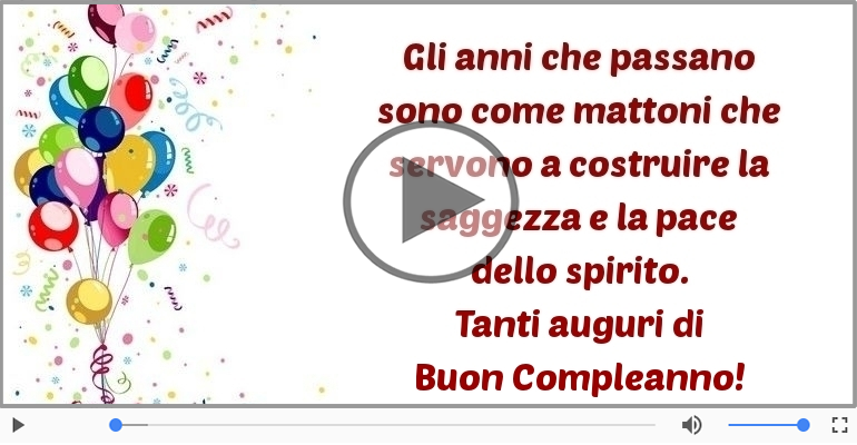 Tanti Auguri di Buon Compleanno!