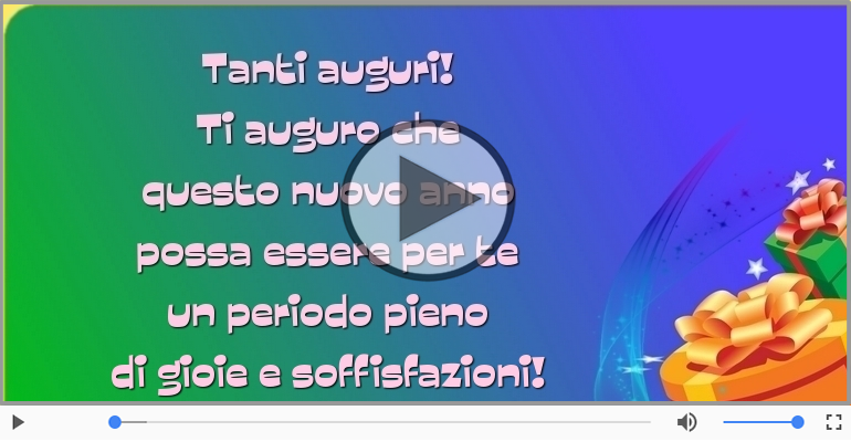 Tanti auguri!