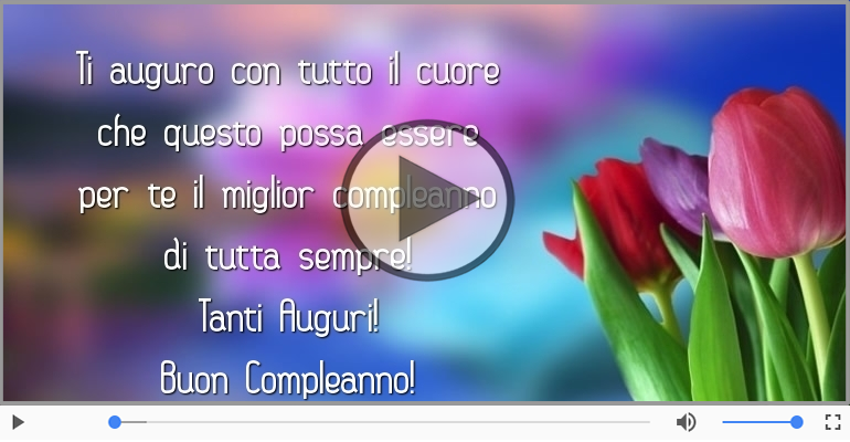 Tanti Auguri! Buon Compleanno!