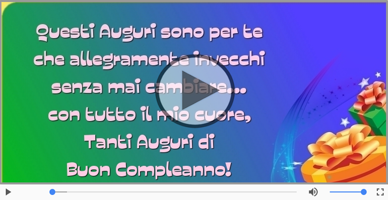 Tanti auguri di Buon Compleanno!